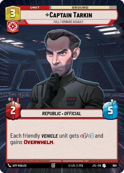 Captain Tarkin, Full Forward Assault - Hyperspace - Foil (Jump to Lightspeed)(JTL-0895/1122)(U)