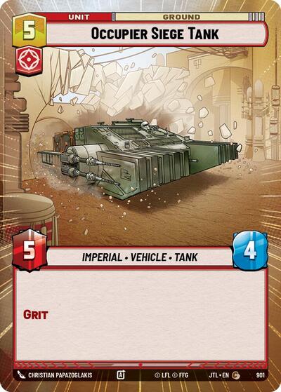 Occupier Siege Tank - Hyperspace - Foil (Jump to Lightspeed)(JTL-0901/1122)(C)