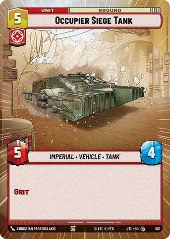 Occupier Siege Tank - Hyperspace - Foil (Jump to Lightspeed)(JTL-0901/1122)(C)