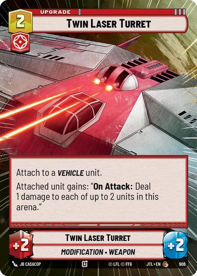 Twin Laser Turret - Hyperspace - Foil (Jump to Lightspeed)(JTL-0906/1122)(C)