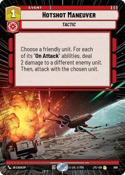 Hotshot Maneuver - Hyperspace - Foil (Jump to Lightspeed)(JTL-0908/1122)(R)