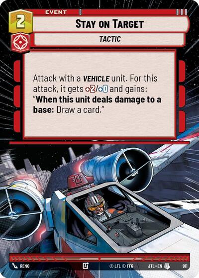 Stay on Target - Hyperspace - Foil (Jump to Lightspeed)(JTL-0911/1122)(U)
