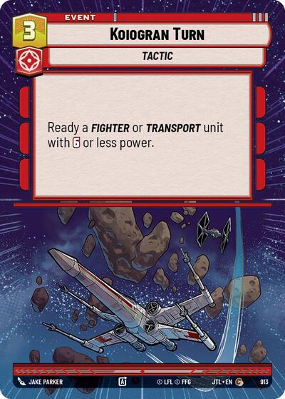 Koiogran Turn - Hyperspace - Foil (Jump to Lightspeed)(JTL-0913/1122)(C)