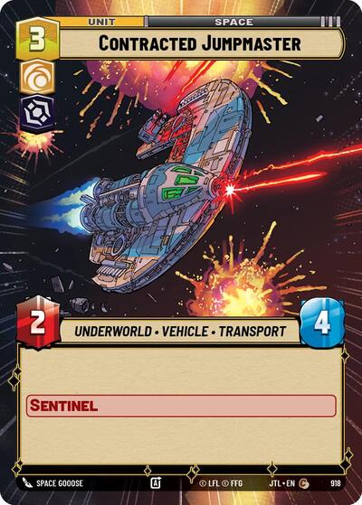 Contracted Jumpmaster - Hyperspace - Foil (Jump to Lightspeed)(JTL-0918/1122)(C)