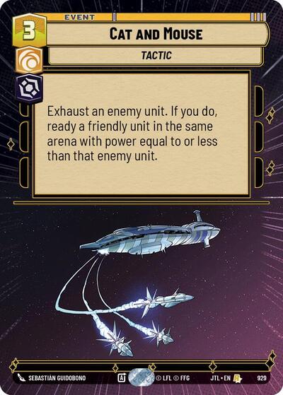 Cat and Mouse - Hyperspace - Foil (Jump to Lightspeed)(JTL-0929/1122)(R)