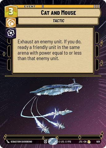 Cat and Mouse - Hyperspace - Foil (Jump to Lightspeed)(JTL-0929/1122)(R)
