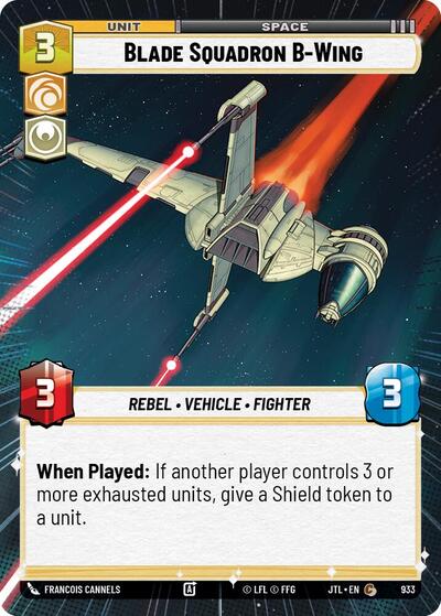 Blade Squadron B-Wing - Hyperspace - Foil (Jump to Lightspeed)(JTL-0933/1122)(C)