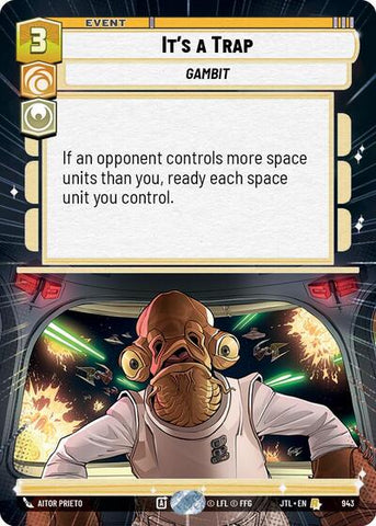 It's a Trap - Hyperspace - Foil (Jump to Lightspeed)(JTL-0943/1122)(R)