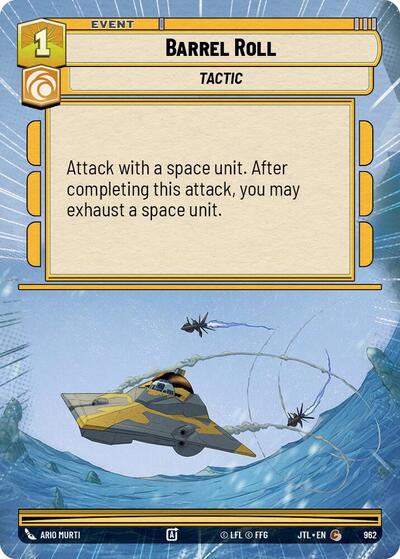 Barrel Roll - Hyperspace - Foil (Jump to Lightspeed)(JTL-0962/1122)(C)