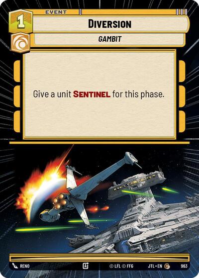 Diversion - Hyperspace - Foil (Jump to Lightspeed)(JTL-0963/1122)(C)