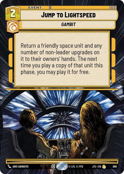 Jump to Lightspeed - Hyperspace - Foil (Jump to Lightspeed)(JTL-0966/1122)(R)