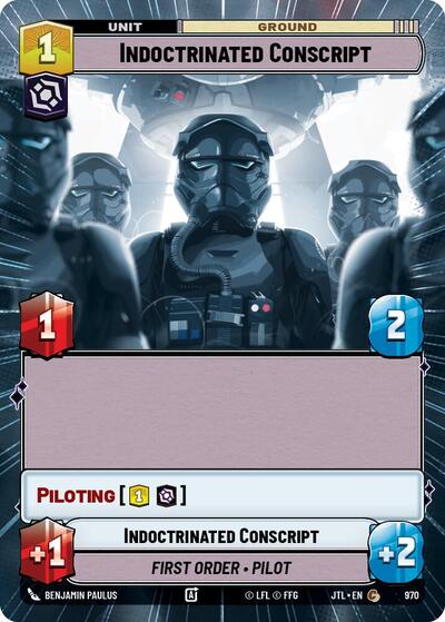 Indoctrinated Conscript - Hyperspace - Foil (Jump to Lightspeed)(JTL-0970/1122)(C)
