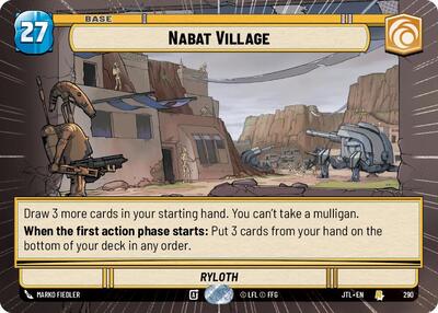 Nabat Village - Hyperspace (Jump to Lightspeed)(JTL-0290/1122)(R)