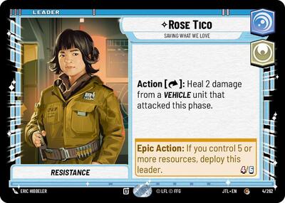 Rose Tico, Saving What We Love (Jump to Lightspeed)(JTL-004/262)(C)