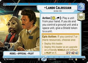Lando Calrissian, Buying Time - Hyperspace (Jump to Lightspeed)(JTL-0265/1122)(R)