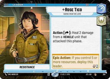 Rose Tico, Saving What We Love - Hyperspace (Jump to Lightspeed)(JTL-0266/1122)(C)