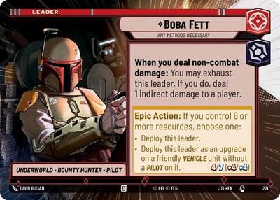 Boba Fett, Any Methods Necessary - Hyperspace (Jump to Lightspeed)(JTL-0271/1122)(S)