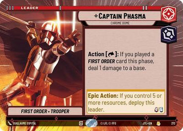 Captain Phasma, Chrome Dome - Hyperspace (Jump to Lightspeed)(JTL-0272/1122)(R)