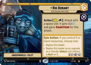 Rio Durant, Wisecrack Wheelman - Hyperspace (Jump to Lightspeed)(JTL-0277/1122)(C)