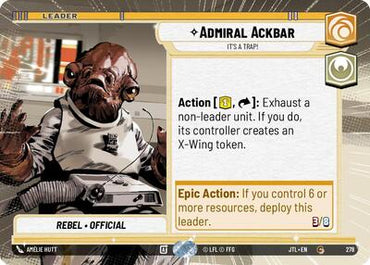 Admiral Ackbar, It's A Trap! - Hyperspace (Jump to Lightspeed)(JTL-0278/1122)(C)