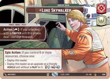 Luke Skywalker, Hero of Yavin (Showcase) - Foil (Jump to Lightspeed)(JTL-1008/1122)(C)
