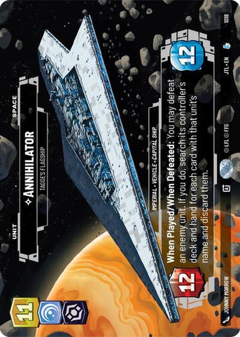 Annihilator, Tagge's Flagship (Prestige) (Jump to Lightspeed)(JTL-1018/1122)(L)