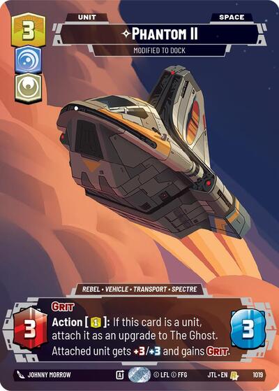 Phantom II, Modified to Dock (Prestige) (Jump to Lightspeed)(JTL-1019/1122)(R)