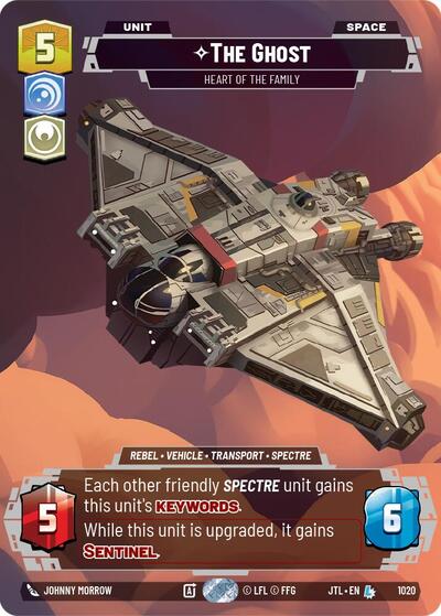The Ghost, Heart of the Family (Prestige) (Jump to Lightspeed)(JTL-1020/1122)(L)