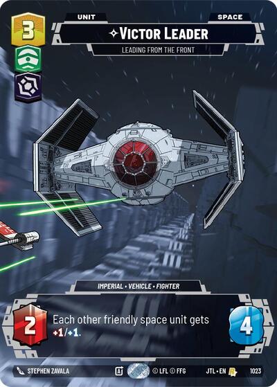 Victor Leader, Leading from the Front (Prestige) (Jump to Lightspeed)(JTL-1023/1122)(R)