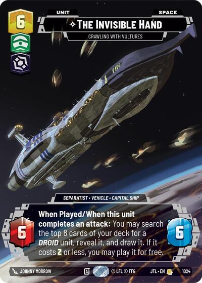 The Invisible Hand, Crawling With Vultures (Prestige) (Jump to Lightspeed)(JTL-1024/1122)(R)