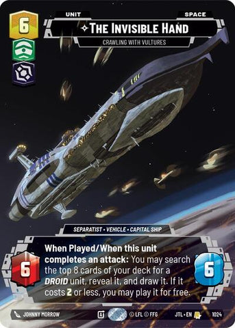 The Invisible Hand, Crawling With Vultures (Prestige) (Jump to Lightspeed)(JTL-1024/1122)(R)