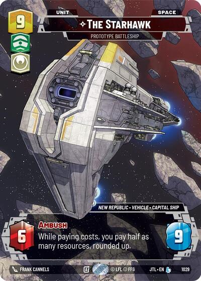 The Starhawk, Prototype Battleship (Prestige) (Jump to Lightspeed)(JTL-1029/1122)(L)