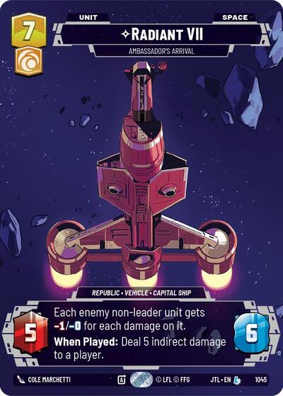 Radiant VII, Ambassadors' Arrival (Prestige) (Jump to Lightspeed)(JTL-1045/1122)(L)