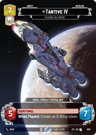 Tantive IV, Fleeing the Empire (Prestige) (Jump to Lightspeed)(JTL-1050/1122)(U)