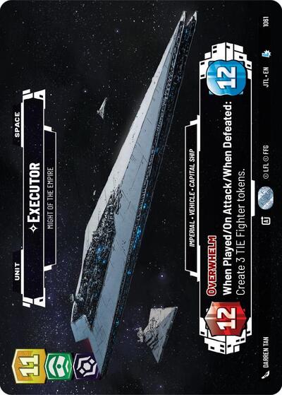 Executor, Might of the Empire (Prestige Foil) - Foil (Jump to Lightspeed)(JTL-1061/1122)(L)