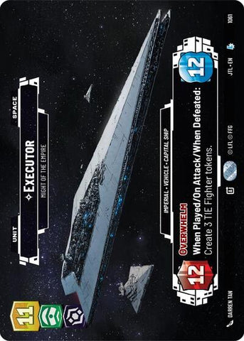 Executor, Might of the Empire (Prestige Foil) - Foil (Jump to Lightspeed)(JTL-1061/1122)(L)