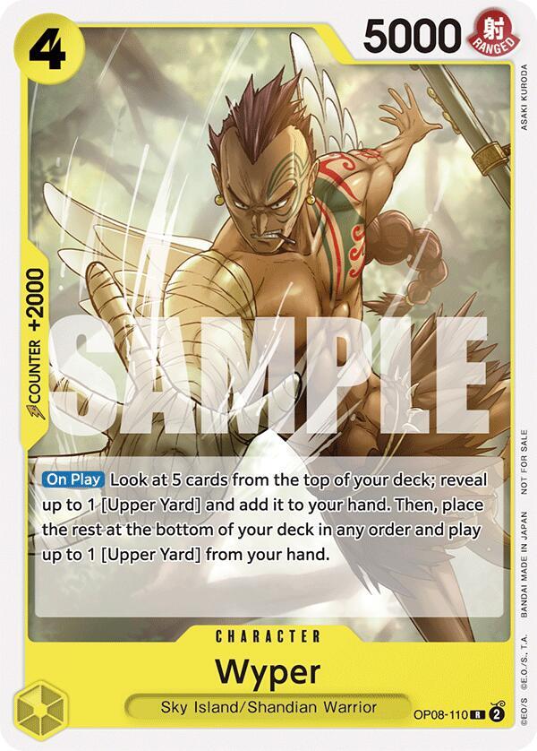 Wyper [Tournament Pack 2025 Vol. 2] (One Piece Promotion Cards)(OP08-110)(R)