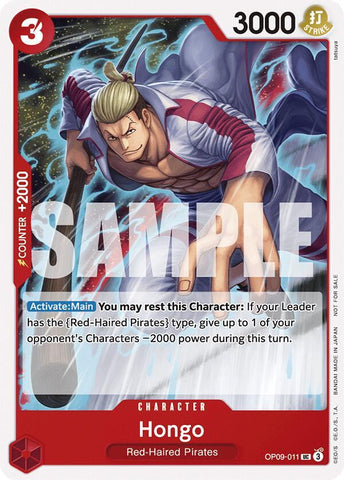 Hongo [Tournament Pack 2025 Vol. 2] (One Piece Promotion Cards)(OP09-011)(UC)