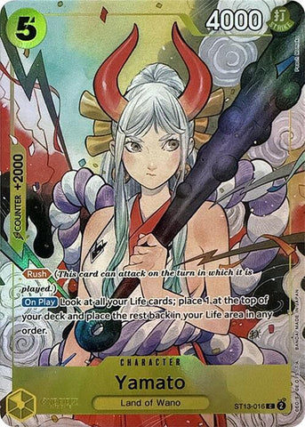 Yamato [Illustration Box Vol.2] [Textured] [Foil] (One Piece Promotion Cards)(ST13-016)(C)