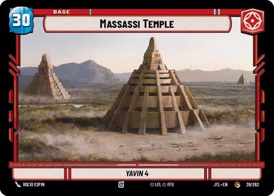 Massassi Temple // X-Wing (Jump to Lightspeed)(JTL-026/262 // T02/T04)(C)