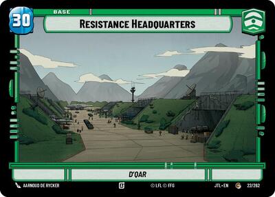 Resistance Headquarters // Shield (Jump to Lightspeed)(JTL-022/262 // T04/T04)(C)