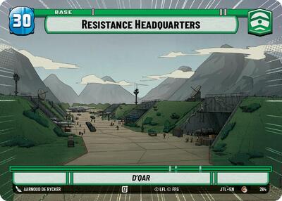 Resistance Headquarters // Experience - Hyperspace (Jump to Lightspeed)(JTL-284 // T07)(C)