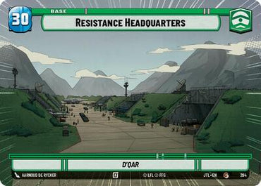 Resistance Headquarters // X-Wing - Hyperspace (Jump to Lightspeed)(JTL-284 // T06)(C)