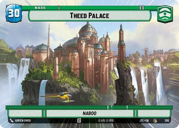 Theed Palace // X-Wing - Hyperspace (Jump to Lightspeed)(JTL-285 // T06)(C)