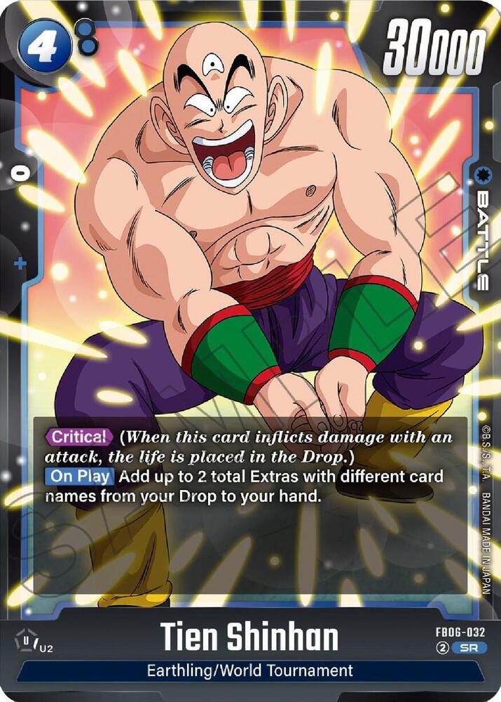 Tien Shinhan [032] [Foil] (FB06-032)(SR)