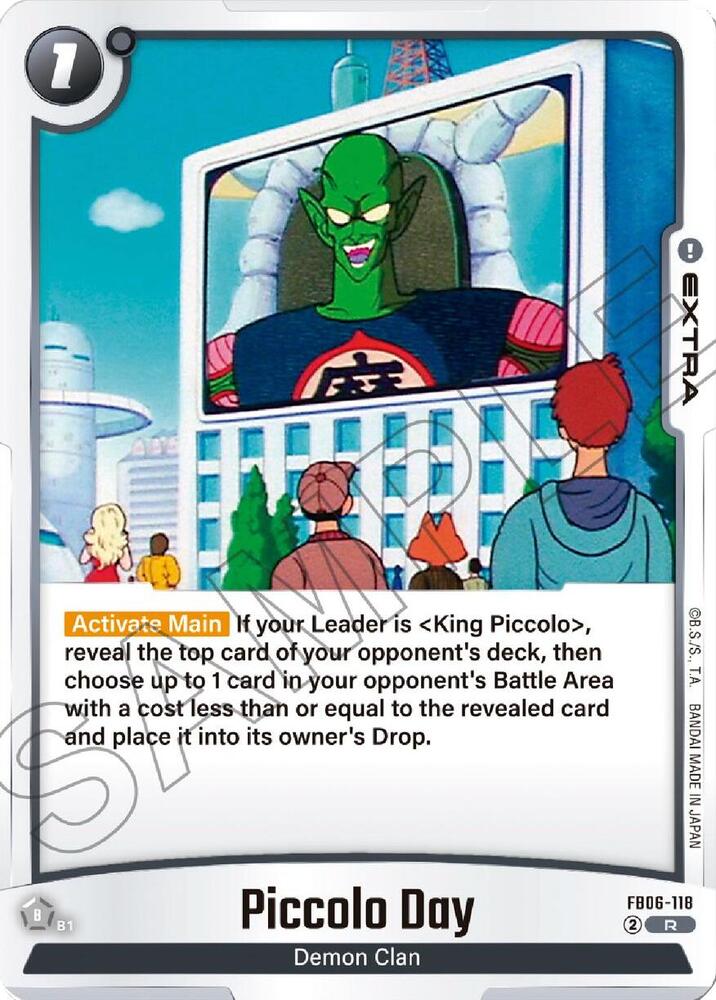 Piccolo Day [Foil] (FB06-118)(R)