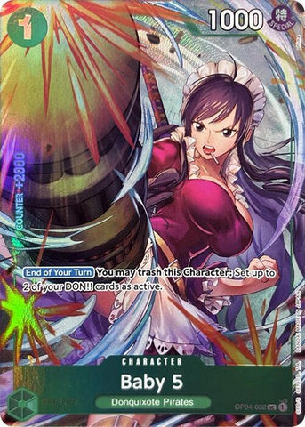 Baby 5 [Premium Card Collection -Best Selection Vol. 3-] [Foil] (One Piece Promotion Cards)(OP04-032)(UC)