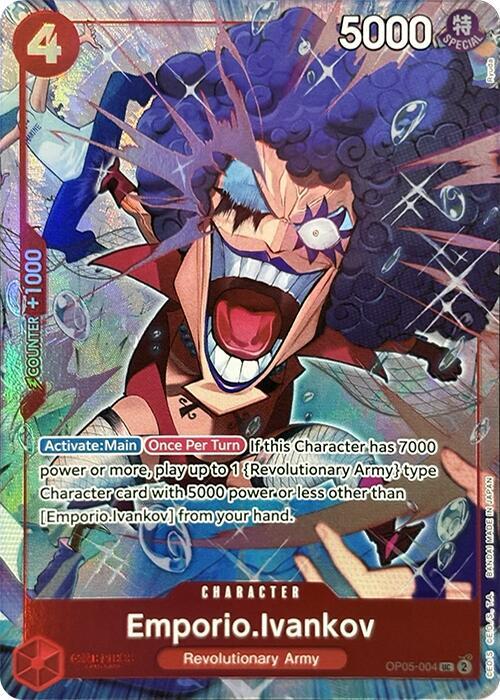 Emporio.Ivankov [Premium Card Collection -Best Selection Vol. 3-] [Foil] (One Piece Promotion Cards)(OP05-004)(UC)