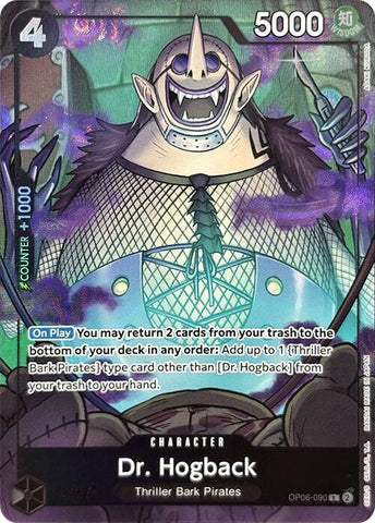 Dr. Hogback [Premium Card Collection -Best Selection Vol. 3-] [Foil] (One Piece Promotion Cards)(OP06-090)(R)