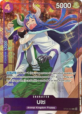 Ulti [Premium Card Collection -Best Selection Vol. 3-] [Foil] (One Piece Promotion Cards)(ST04-002)(C)